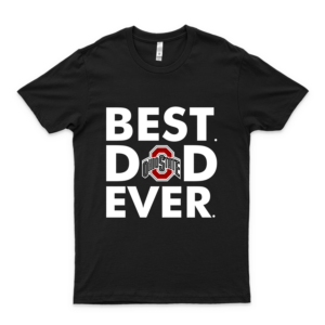 Best Dad Ever Father's Day Ohio-State Buckeyes Trending  Ńffľ Logo Shirt- Ńffľ Baseball Shirt- Ny Gĭąnts Cotton T Shirt For Men