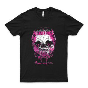 Best Us M-E-Tallica Wherever I May Roam T-Shirt Metal Graphic Tees Best Women- 90S Tees black
