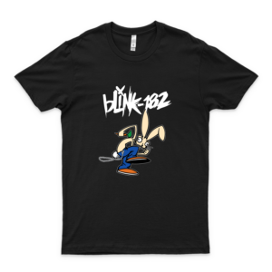 Blink-182 T-Shirt, Rabbit Tee 68 T Shirt Hoodie (1) Black Logo Cheap Tee Logo Shirt Funny Cools Shirt Print On Demand Customize Trending Shirt