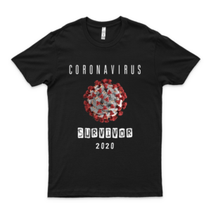 Córónávírús Cóvíd 19 Survivor 2020 Classic Guys Unisex Tee Basic Novelty Tees Graphics Female Cotton Printed