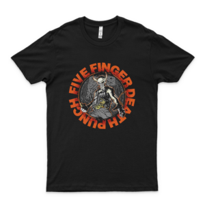 California Hard Rock Band Tees Five Finger Death Punch T-Shirt Unisex Shirt Men Best Vintage Tee For Women Youth Customize Gift Ideas black