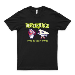 Cartoon Beetlejuice Its Show Time Classic Tshirtjpeg Summer Fashion Shirt