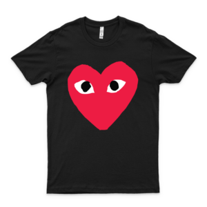 Comme Des Garcon Original Heart Classic, Unisex Tee, Hoodie, Sweatshirt T-Shirt For Men, T-Shirt For Women Black T-Shirt black