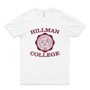 Cool Hillman College A Different World Cosby Show Funny 90'S Comedy T-Shirt Graphic Trending Unisex Youth Shirt Funny Cools Shirt Casual Cute Simple T-Shirt