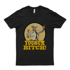 Cool Retro 70'S Movie Cult Classic Burt Reynolds Classic Smokey &Amp; The Bandit Buford Sum Bitch Tee Gift