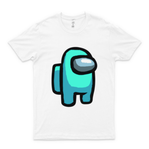 Cyan Crewmate - Among Us Video Game Short-Sleeve Unisex T-Shirt
