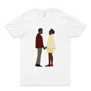 Fonny And Tish If Beale Street Could Talk - Camiseta clásica para mujer - Camiseta 90S - Camiseta retro de algodón con impresión de las mejores camisetas