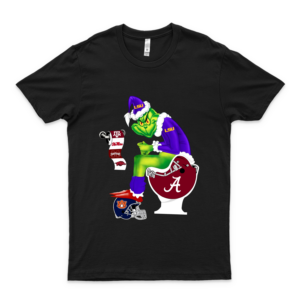 Football Club Lsu Vs Atm Funny Grinch  Ńffľ Logo Shirt- Ńffľ Baseball Shirt- Ny Gĭąnts Cotton T Shirt For Men