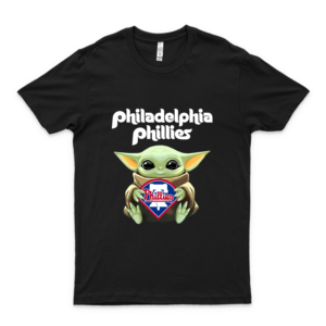 For Baby Yoda And Philadelphia Phillies Staar Waars Shirts - Staar Waars Birthday Shirt