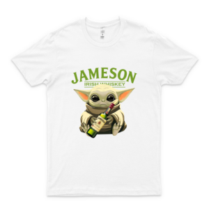 For Baby Yoda Hug Jameson Irish WhiskeyT Shirts for Women Men Trending Staar Waars Shirts - Staar Waars Birthday Shirt