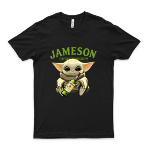 For Baby Yoda Hug Jameson Irish WhiskeyT Shirts for Women Men Trending Staar Waars Shirts - Staar Waars Birthday Shirt