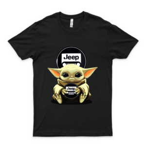 For Jeep And Baby Yoda Handmade Shirt-Car Brand Shirts- Car Shirts For Men Vintage- Car Lover Shirts For Men