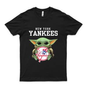 For New York Yankees And Baby Yoda Staar Waars Shirts - Staar Waars Birthday Shirt