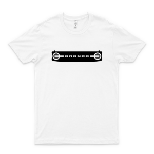 Ford Bronco 2021 Grille Silhouette Classic T-Shirt Best Women- 90S Tees- Retro Funny T-Ford Bronco Shirt-black