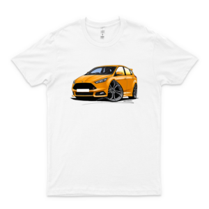 Ford Focus - Mk3 Facelift - St Orange - Best Unisex Trending Handmade T-Shirt Gift Idea