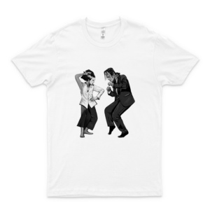 Frankenstein Dance Pulp Fiction Style Shirt - T Shirt For Men And Woman. Graphic Rock Tees For Women - Fashion Men - Girls Shirt Retro
