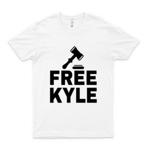 Free Kýlé Rittenhouse Classic T Shirt Basic Novelty Tees Graphics Female Cotton Printed Best Shirts Comfy Shirt