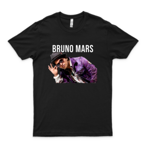 Funny Bruno Design Mars American Singer Songwriter Music T-Shirt Gift For Fan