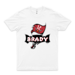 Funny Tom Brady #12 Tam-Pa B-Ay Buc-Ca-Ne-Ers, Unisex Shirt, Hoodie, Sweatshirt Summer Fashion Shirt Teen Girl white