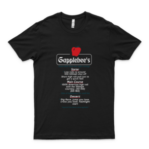 Gapplebees Mustang Lsx Trans Camaro T-Shirtshort Sleevestank Toplong Sleevefor black