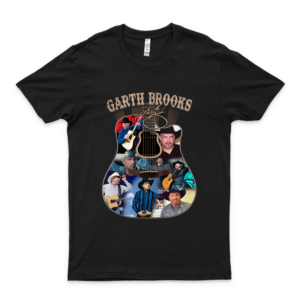 Garth B-R-O-O-K-S Guitar Signature Unisex T-Shirt, Hoodie, Sweatshirt, Tank Tops Graphic Trending Unisex Youth Funny