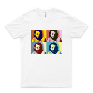 George Carlin Art Pop Artpop Comedian Dead Celebrity Andy Warhol T Shirt