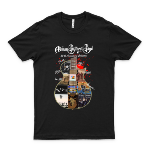 Guitar Allman B-R-O-T-H-E-Rs Band 50Th Anniversary Collection Signature Shirt Best Women- 90S Tees- Retro Old Fashioned Best Shirts