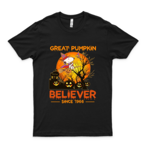 Halloween Snóópý Great Pumpkin Believer Since 1966 T Shirt Classic Men's T Shirt T Shirt For Men And Woman Gift Ideas Customize Shirt
