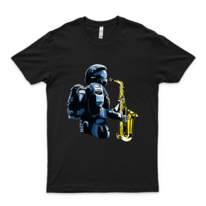 Halo 3 Odst Saxophone Tshirt, Unisex Hoodie, Sweatshirt For Mens Womens Ladies Kids Summer Fashion Shirt
