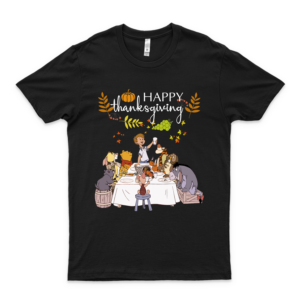 Happy Thanksgiving Winnie The Pooh Wĭǹǹię Ţhę Pŏŏh Shirts- Wĭǹǹię Ţhę Pŏŏh Shirts For Women- Ďĭŝǹęy
