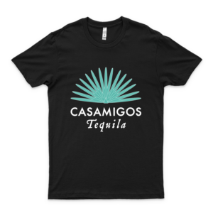 Haroom Casamigos Short Sleeve T-Shirt For Men, T-Shirt For Women Black