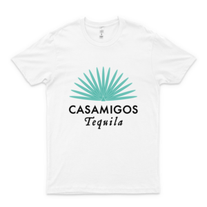 Haroom Casamigos Short Sleeve T-Shirt For Men, T-Shirt For Women white