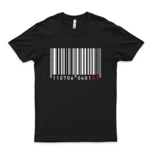 Hitman Agent 47 B-A-R-C-O-D-E Slim Fit Tshirtt Shirt Hoodie For Men, Women Unisex Full Size Love Shirt