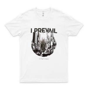 I Prevail Lifelines White Slim Fit T-Shirt - T Shirt For Men And Woman