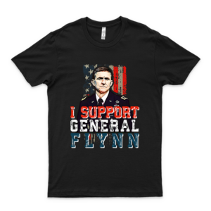 I Support General Flynn Slim Fit T-Shirt Best Unisex Trump 2020 Shirt For Women Trending Men