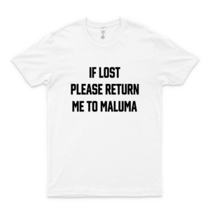 If Lost Please Return Me to Maluma 11 - T-Shirt for Boys Women Vintage white