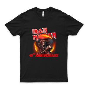 Iron Maiden 45Th Anniversary 19752020 Bruce Dickinson Dave Murray Adrian Smith Steve Harris Nicko Mcbrain Janick Gers T Shirt,Hoddie For Men,For Women,Full Size.