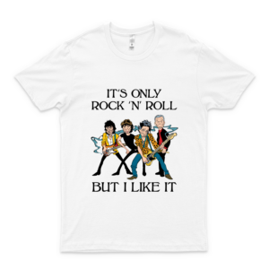 It's Only Rock N Roll But I Like It Rock Band-The Rolling Stones T Shirt- The Rolling Stones T Shirt Women- Rock T Shirts For Men