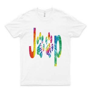 J.Ee.P Paw Prints Dogs &Amp; Jeeps Front Print For Men And Women Basic Shirt-cut
