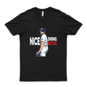 Jóé Kéllý Nice Swing,Free Jóé Kéllý Dodger S, Jóé Kéllý Dodger S Nice Swing T Shirt White