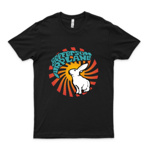 Jefferson Airplane White Rabbit T-Shirt Classic Guys Unisex Tee Logo Cheap Tee Logo Love Shirt