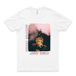 Juice WRLD Heart Broken Stylish T-Shirt Basic Novelty Tees Graphics Female Cotton Printed Teens Awesome The Best T-Shirt