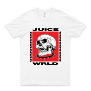 Juice Wrld Lucid Dreams 999 Skull T-Shirt Beach Graphic Tees For Women - Adults - Trendy Men