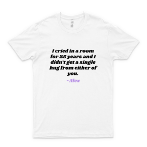Julie And The Phantoms Quote By Alex Sunset Curve Small Retro Graphic Tees For Men- Trending Fashionable Unisex Tee- Women Vintage Shirt Fabric_white