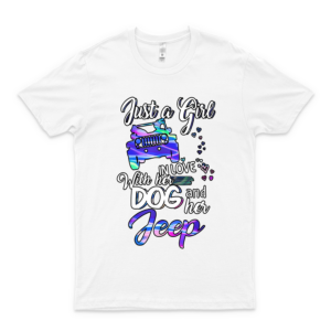 Just A Girl In Love With Her Dog And Her Heart For Je-Ep Shirt Black Best Women- 90S Tees- Retro Funny T-Shirt hoodie cut