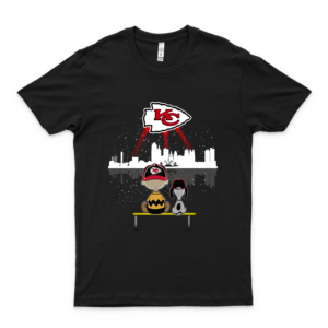 Kenrioizistore Charlie-Brown-And-Snoo-Py-Watching-Chiefs-Shirt Vintage Men Shirt For Women Classic Retro Graphic Tee