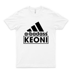 Keoni Tshirt Love Gift Abadass Adi Love Shirt Abadass Badass Shirt. High Fashion Brand Inspired T-Shirt- Brand Shirts For Men Fashion- Brand Logo Unisex Tee