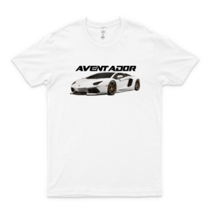 L-A-M-B-O-R-G-H-I-N-I Aventador Classic Tshirt Team T-Shirts New Style Shirt For Girls Gift T-Shirt The Best T-Shirt Gift Ideas white