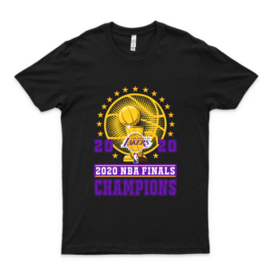 L-O-S A-N-G-E-L-E-S L-A-K-E-R-S 2020 N-B-A F-I-N-A-L-S Champions Shirt Design Shirts  black