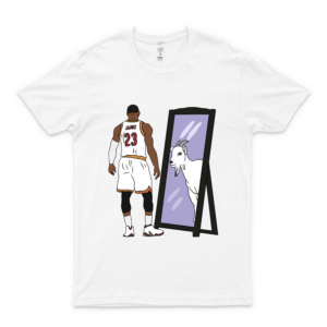 L_E_B_R_O_N James Mirror Goat (Cavs) Classic T Shirt Hoodie For Men Women Unisex